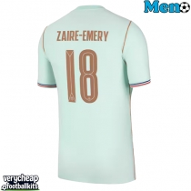 France Warren Zaire-Emery #18 Replica Away Shirt World Cup 2026 Short Sleeve